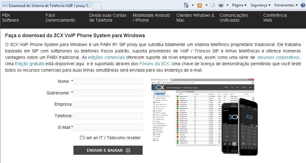 3CX+Pabx+Ip+Windows+Formulario+Download