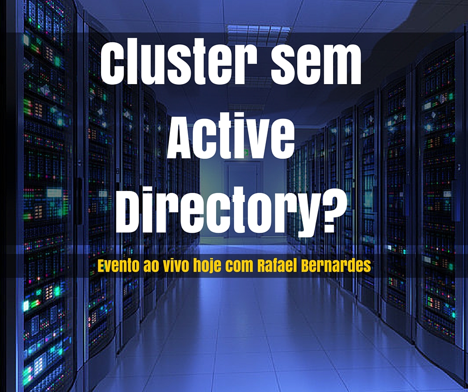 Cluster sem Active Directory-